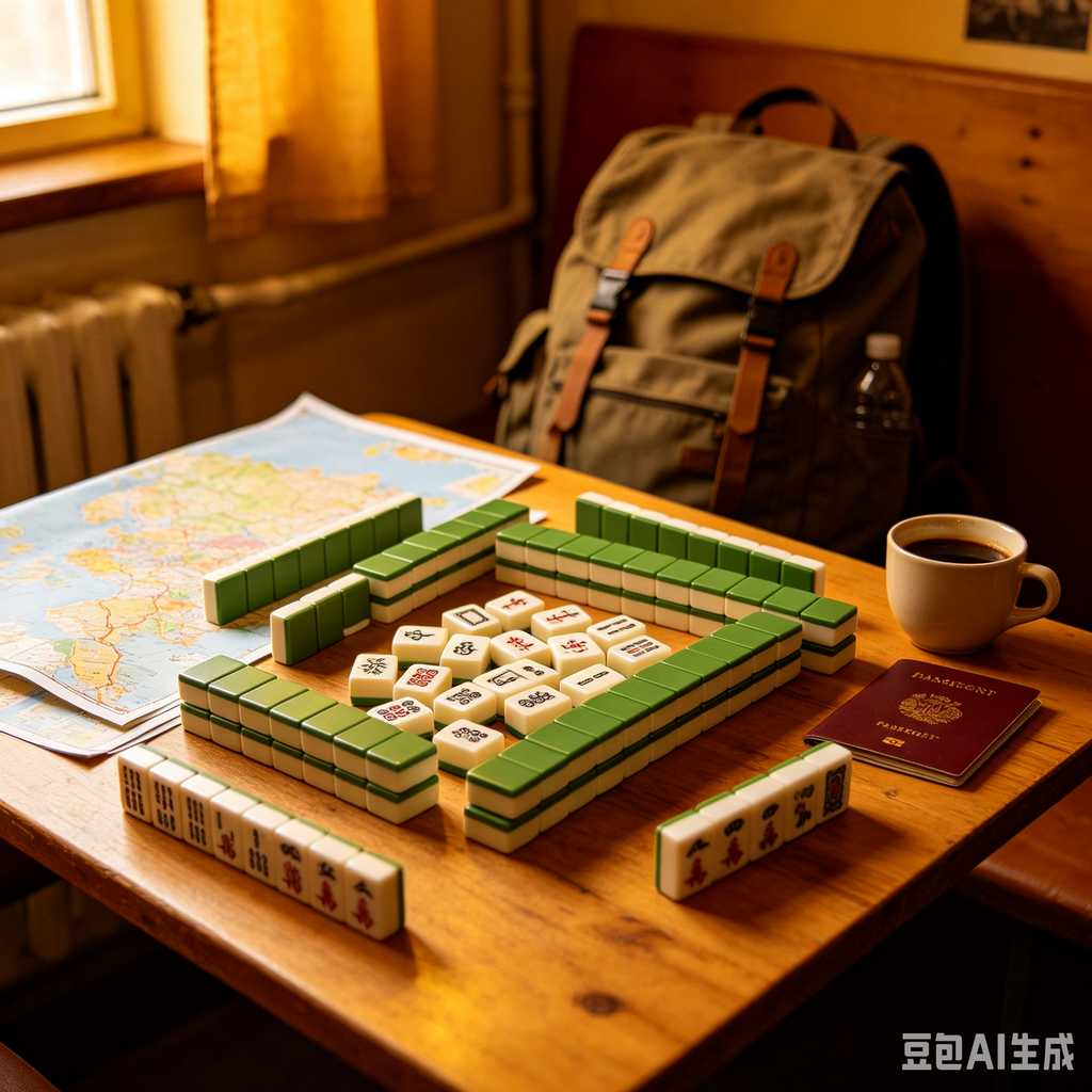 metallic finish mahjong set