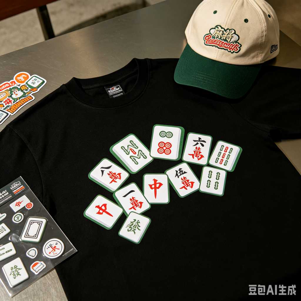 black luxury mahjong set