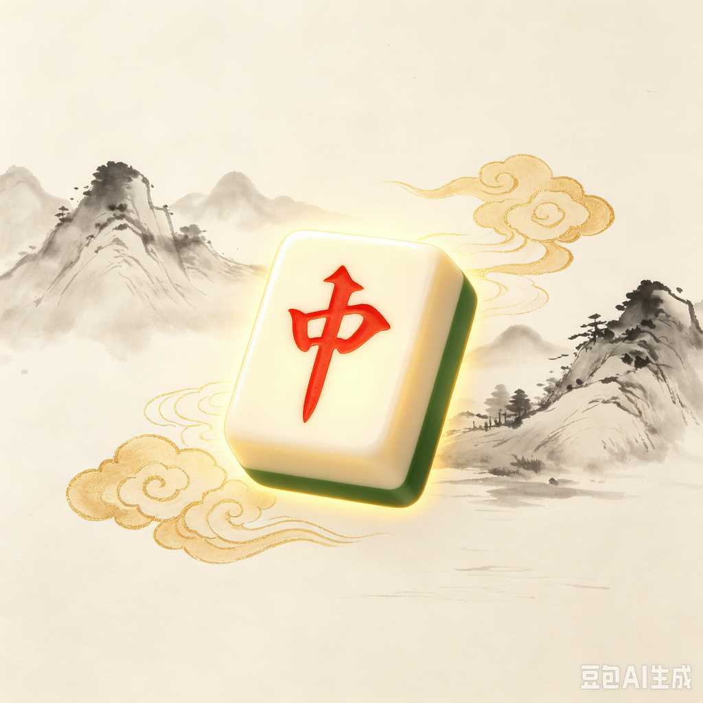 multi color mahjong set custom